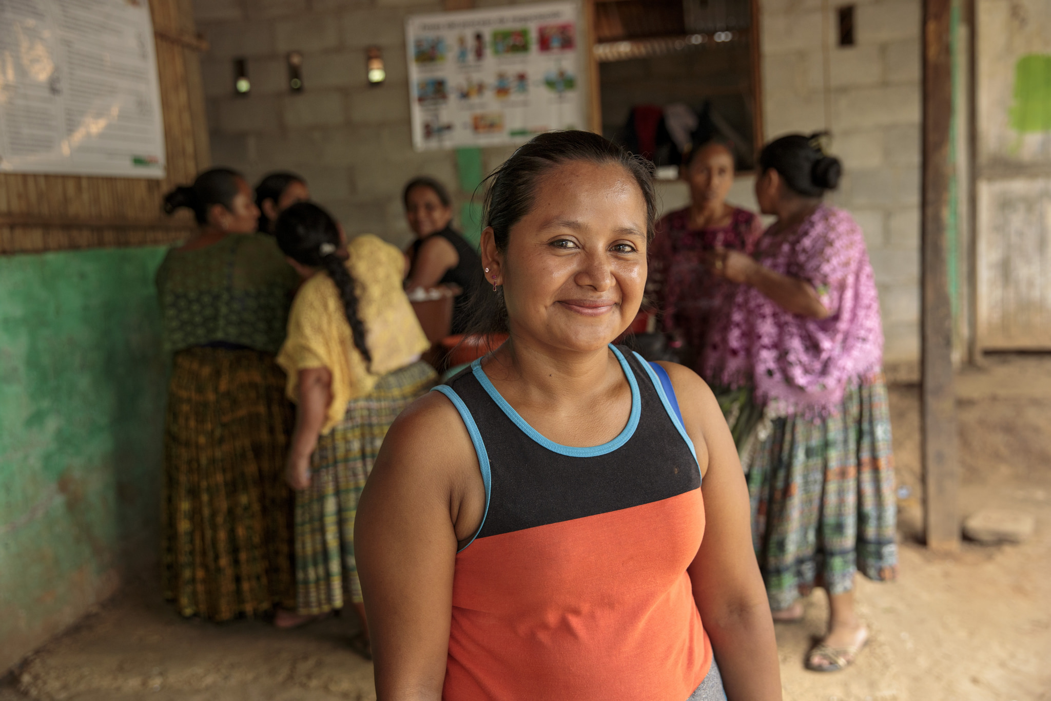 Mulheres rurais em Guatemala